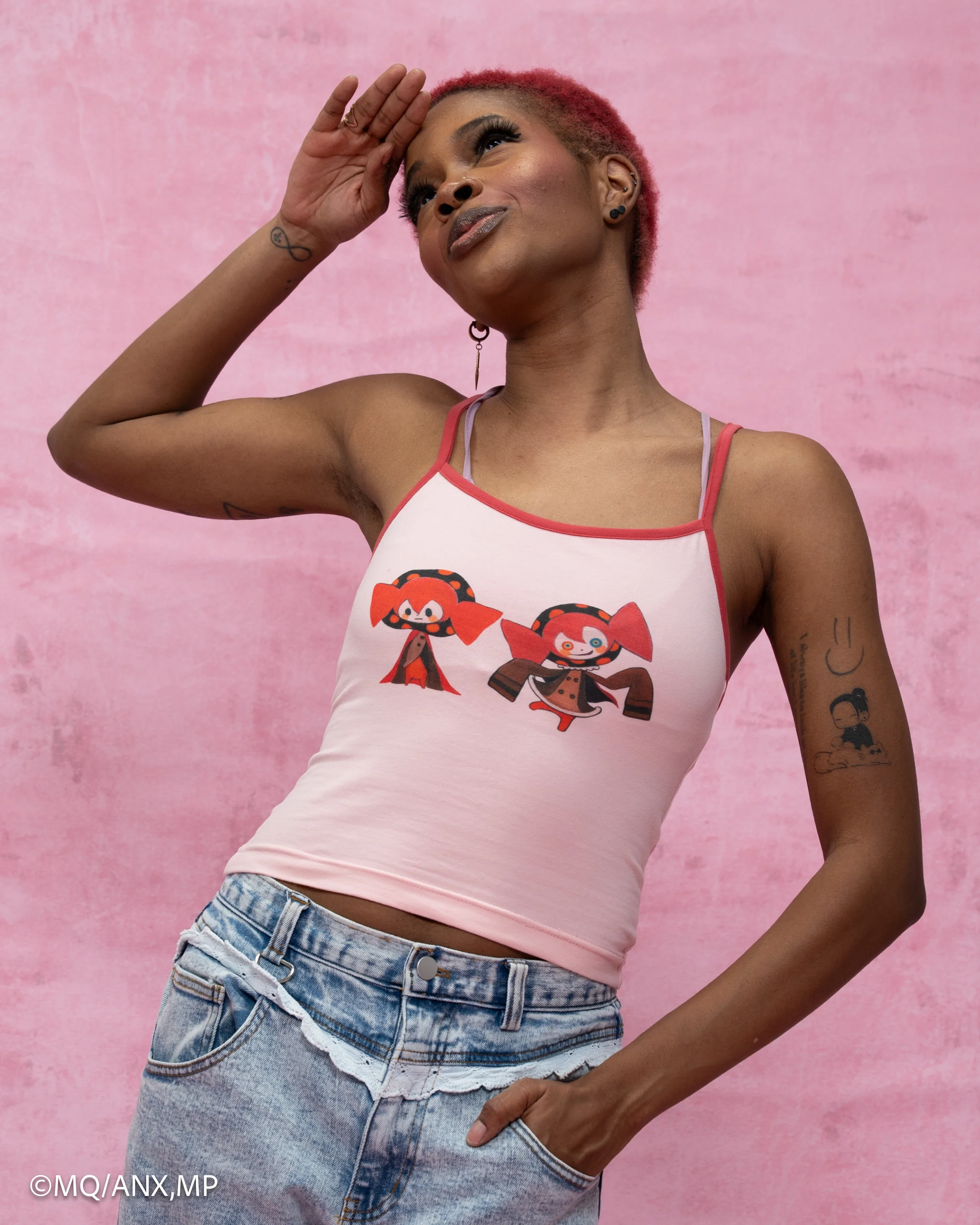 Bebe Cropped Cami - Image 4