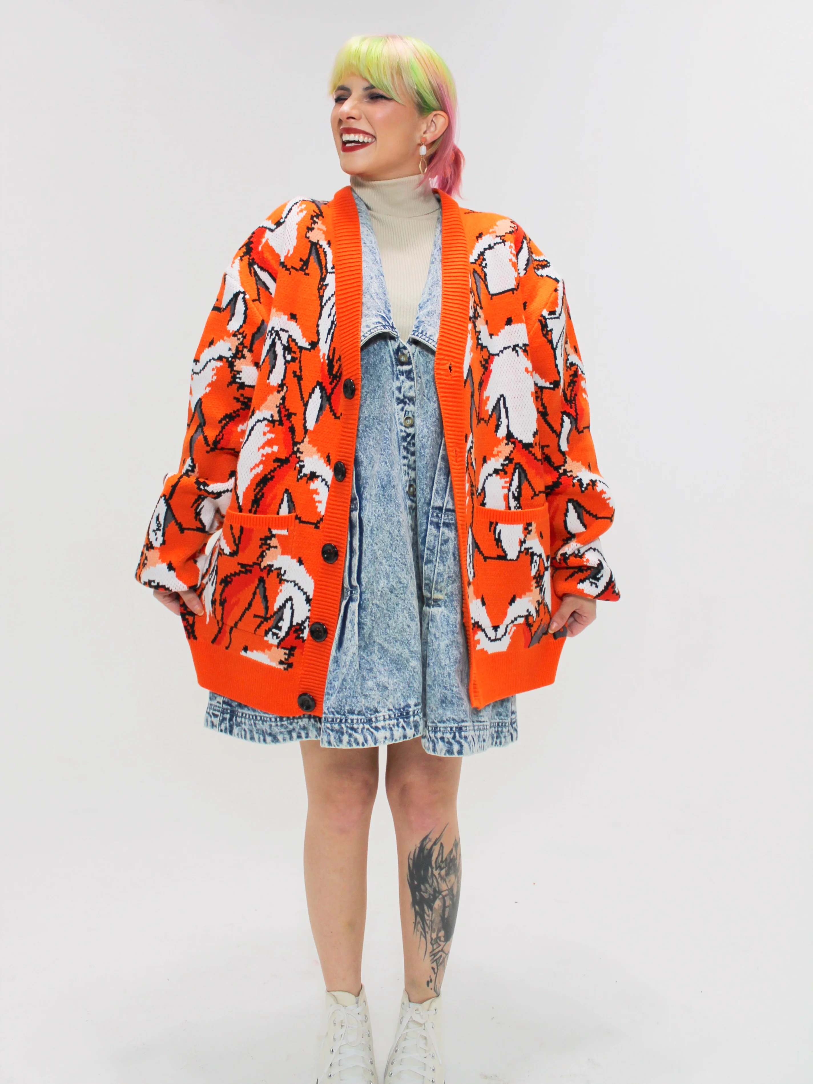 Feelin' Foxy Cardigan - Image 3