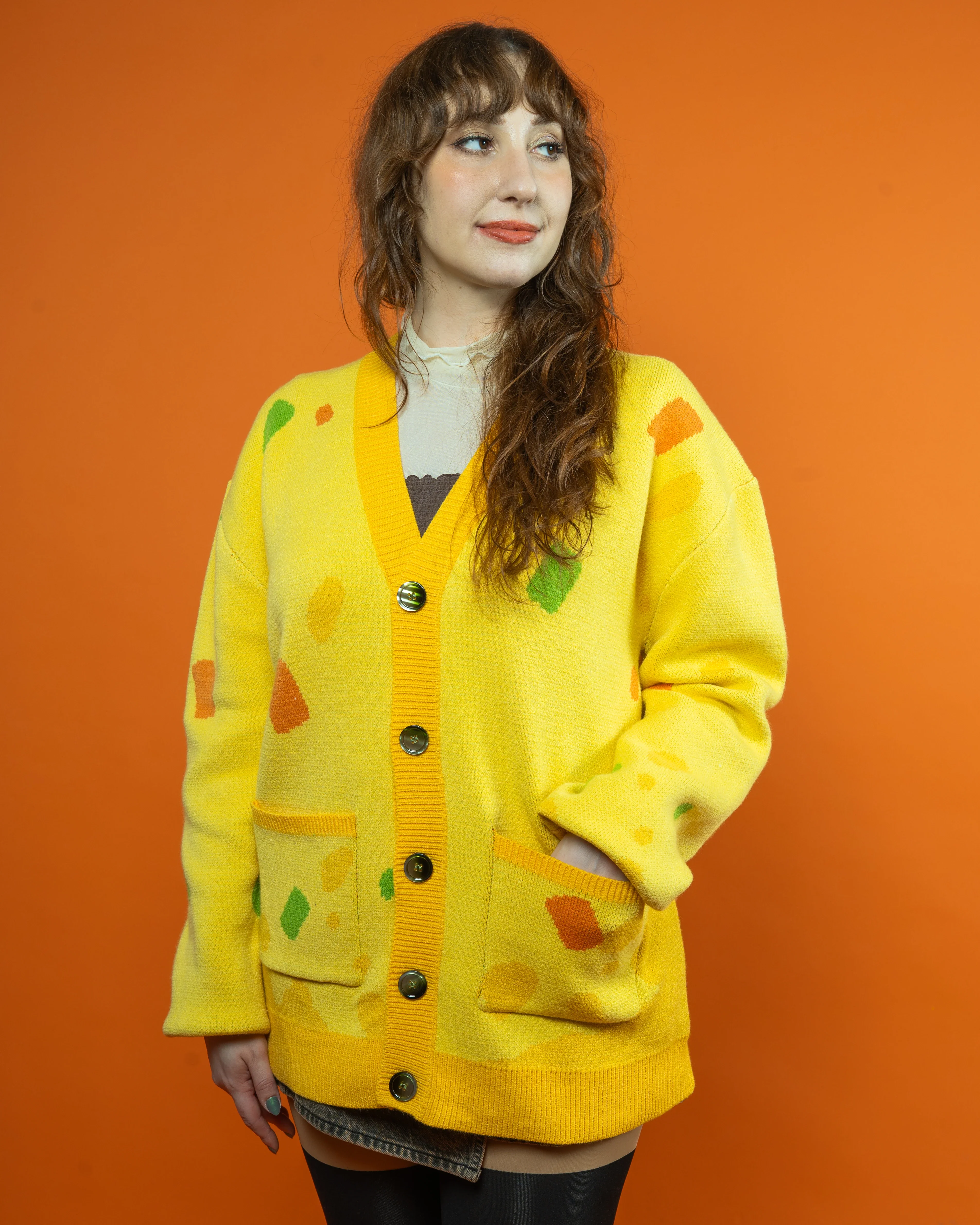 Giant Omelette Cardigan - Image 3