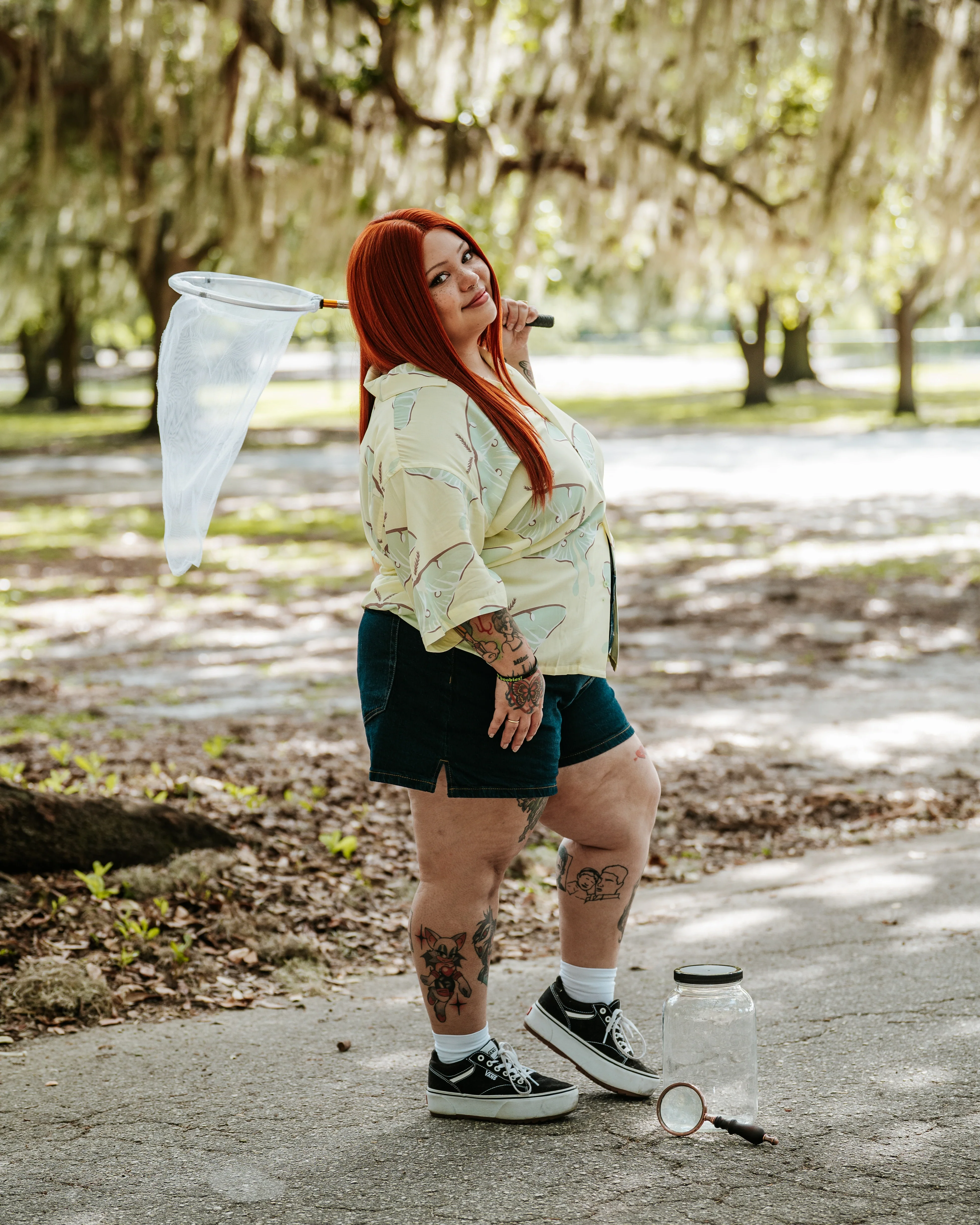 Luna Moth Button Up - Image 4