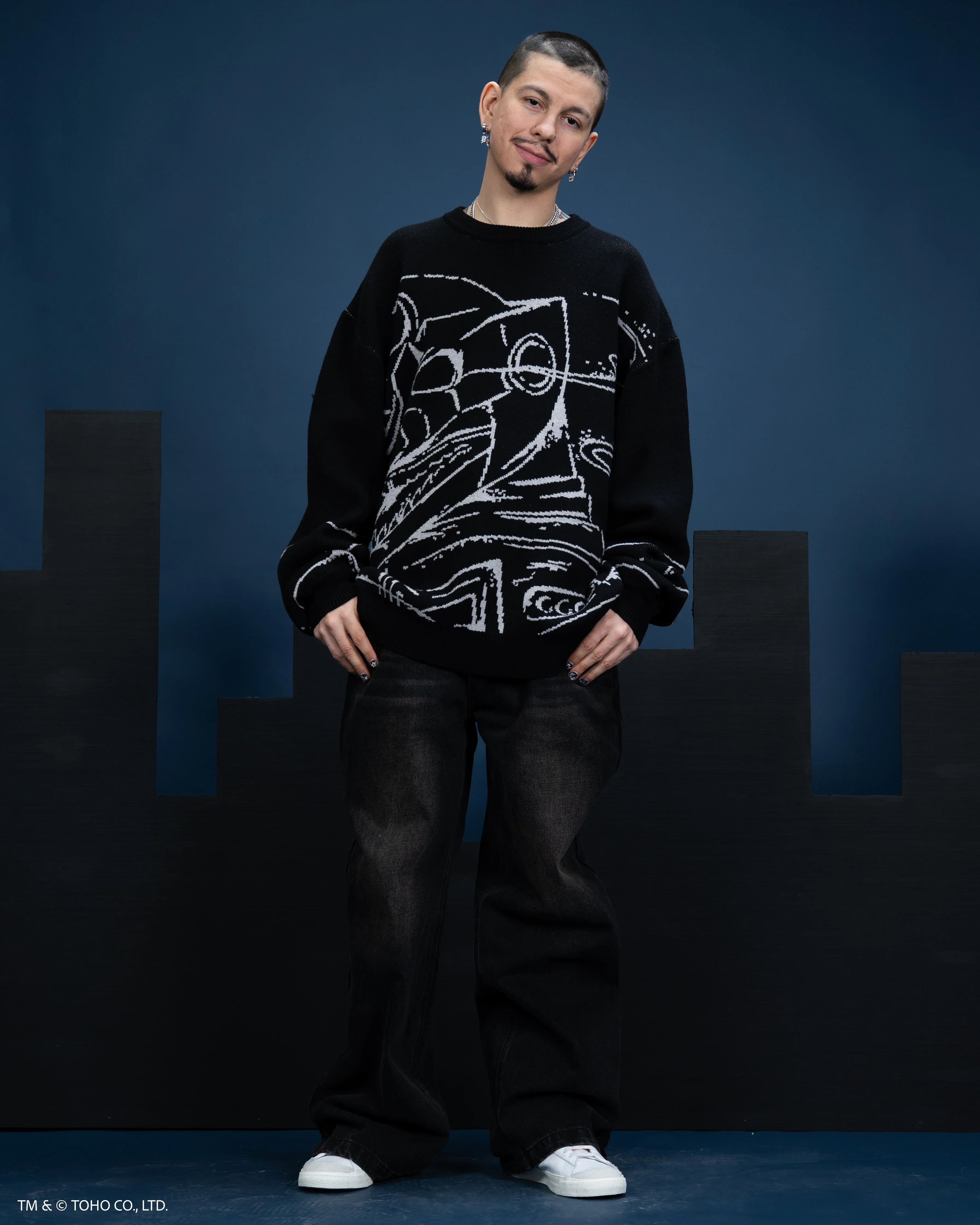 Mechagodzilla Attack Sweater [PRE-APPROVAL] - Image 8