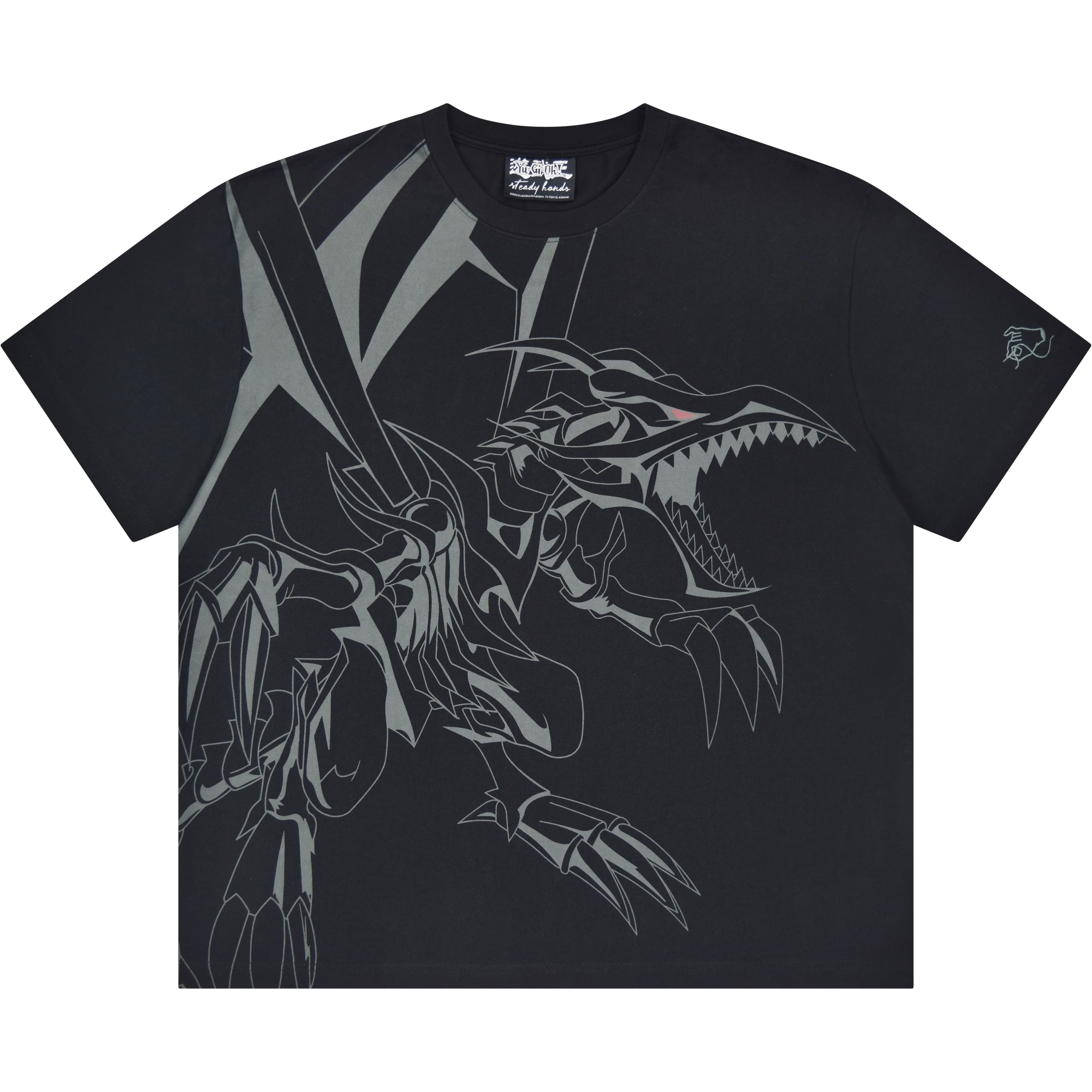 Red-Eyes Front Print Tee